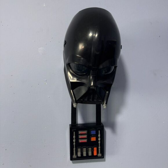 STAR WARS Hasbro Darth Vader Talking Helmet Voice Changer Mask 2004 - Tested - Picture 1 of 5